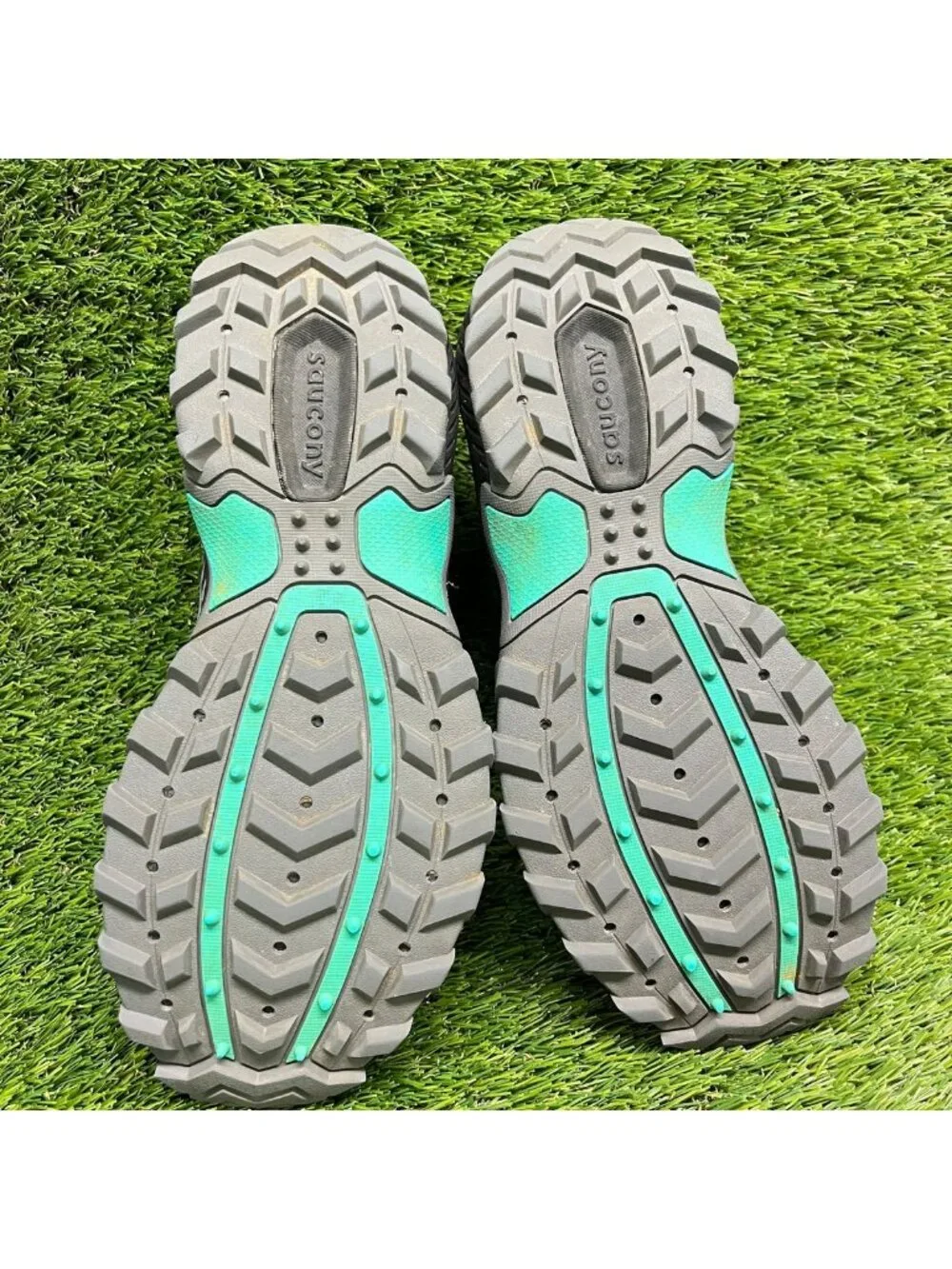 Saucony Excursion TR15 Womens Size 9 Black Jade Athletic Running Shoes Sneakers